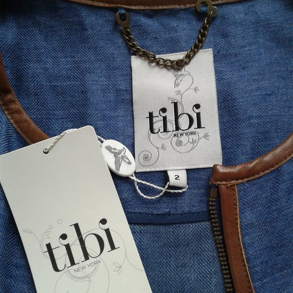 Tibi denim like jacket aso Stacy London - Picture 3 of 8